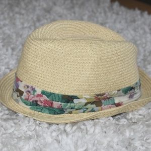 🌺 NWOT - Floral Sonoma Straw Hat